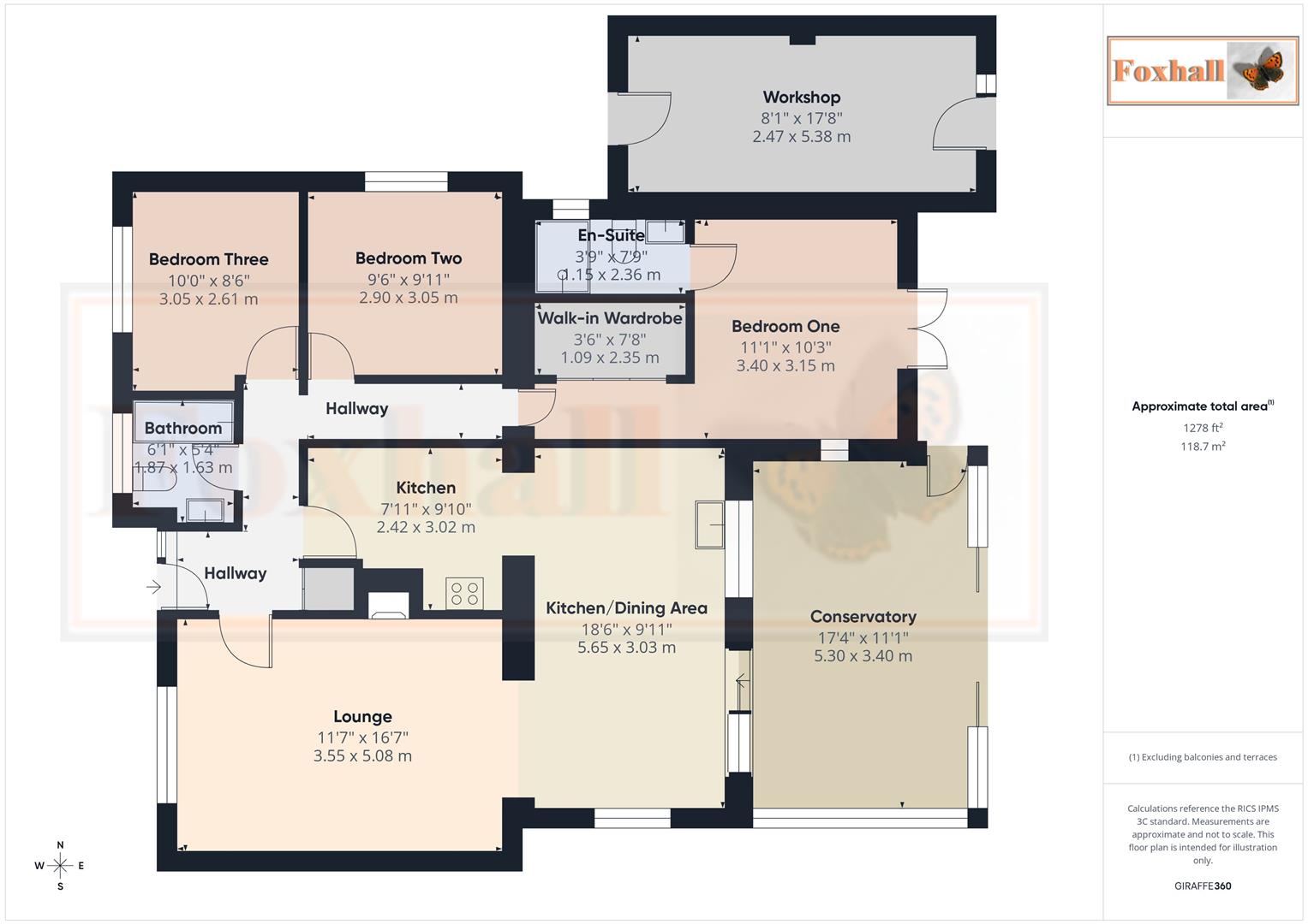 44, Post Mill Gardens, Woodbridge floorplan