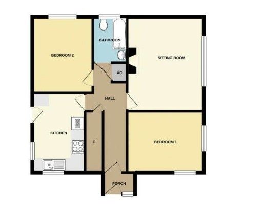 3A,, St. Judes Terrace, Somerset floorplan
