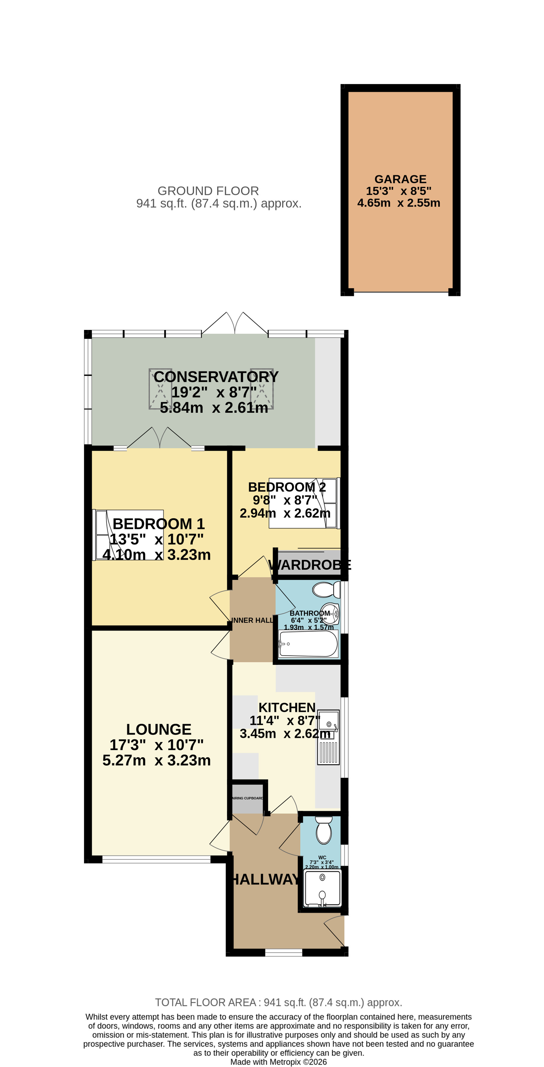 56, Thornhill, Chacombe, Banbury floorplan