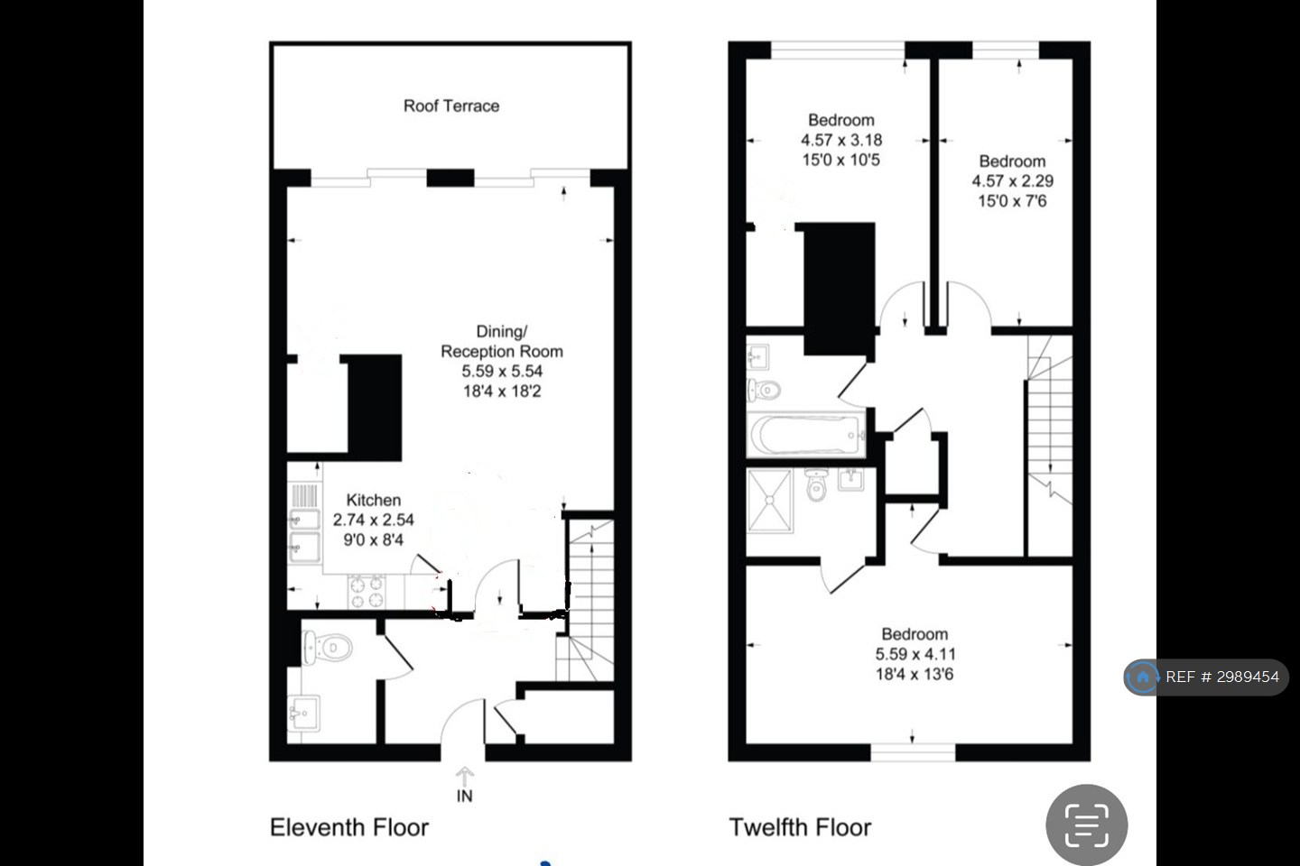 Flat, New Malden House Blagdon Road, New Malden floorplan