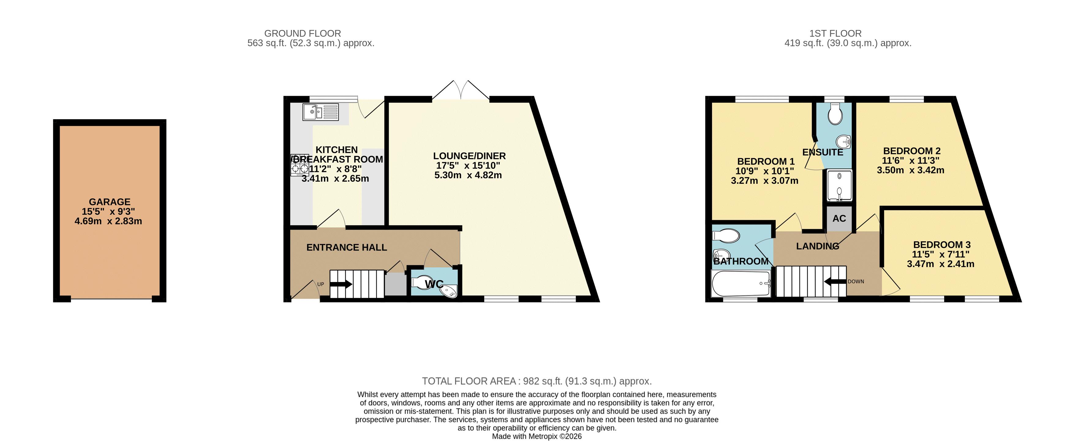 20, Bobbin Lane, Lincoln floorplan