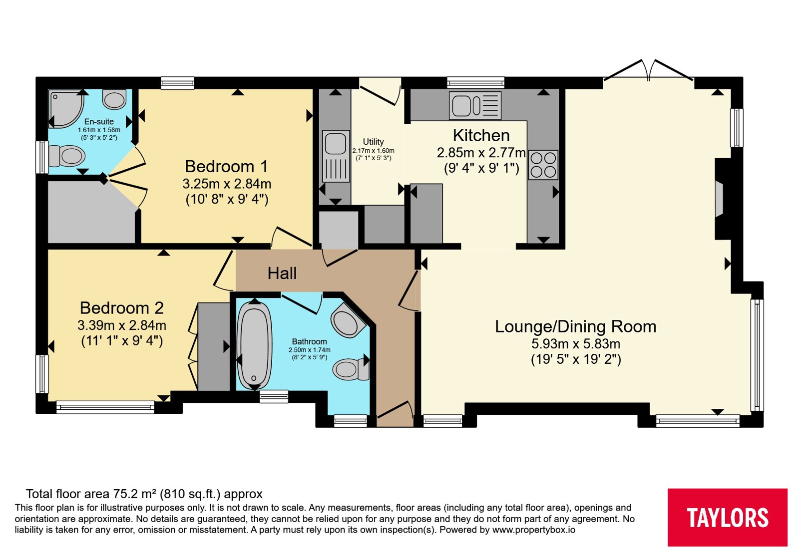 66, Hillcrest Park, Letchworth Garden City floorplan