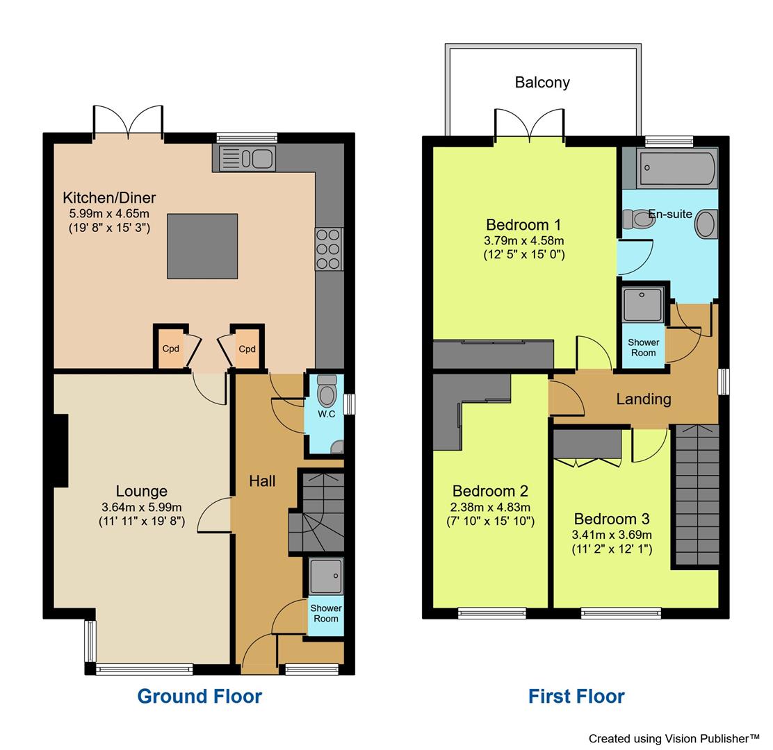 Bodmin Avenue, Shipley floorplan
