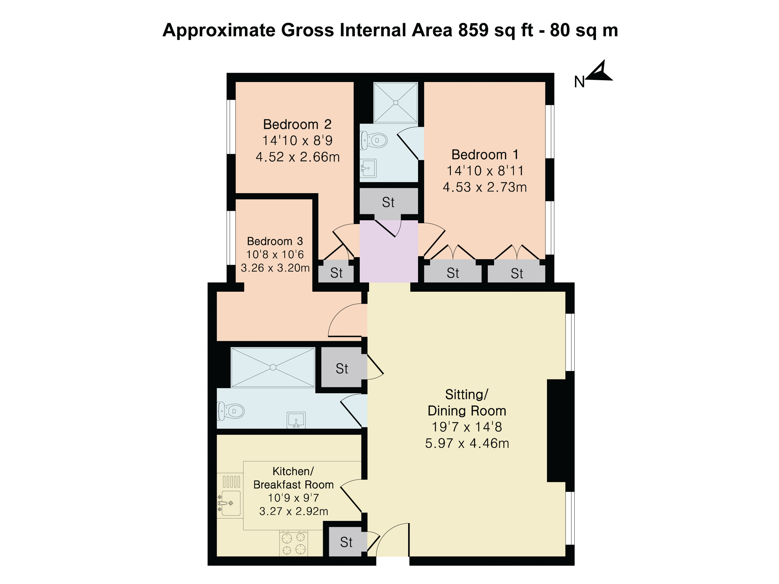 Mandelbrote Drive, Oxford floorplan