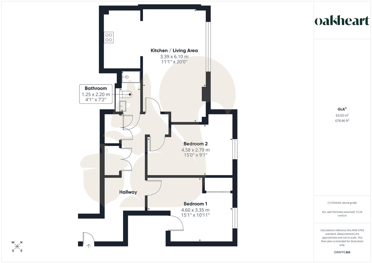 23 Allen House, Victoria Road, Chelmsford floorplan