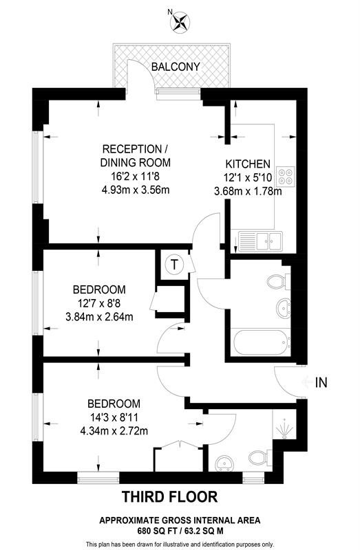 7, Bear Wharf, Fobney Street, Reading floorplan