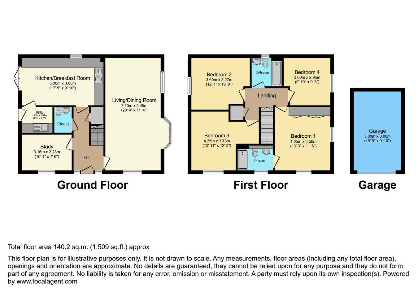 1, Griffin Road, Coalville floorplan