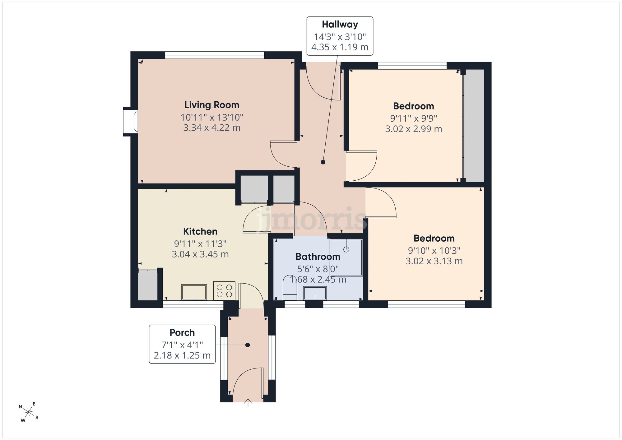 Cilau, 6 Bryn Elfed, Fishguard floorplan