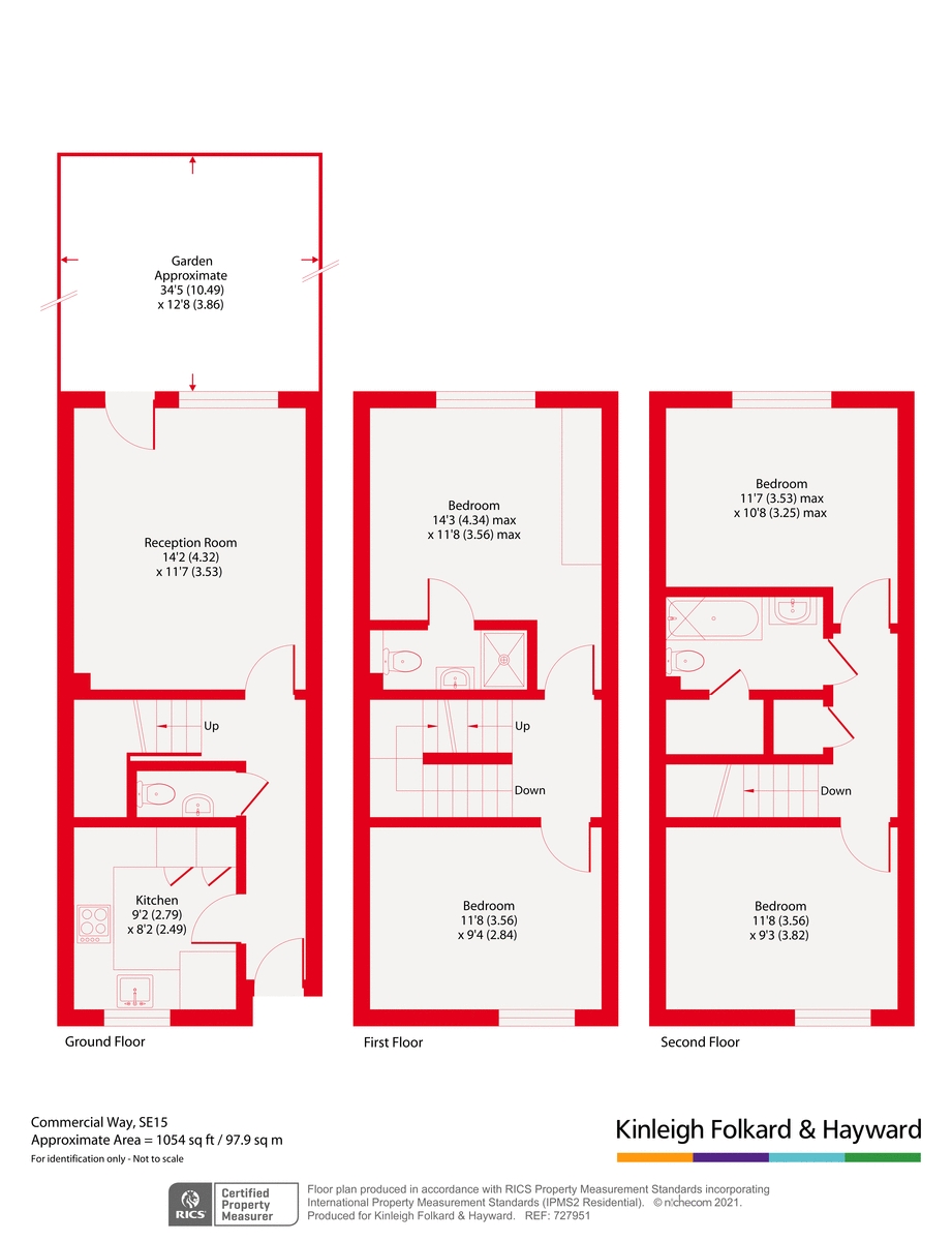 100, Commercial Way, London floorplan