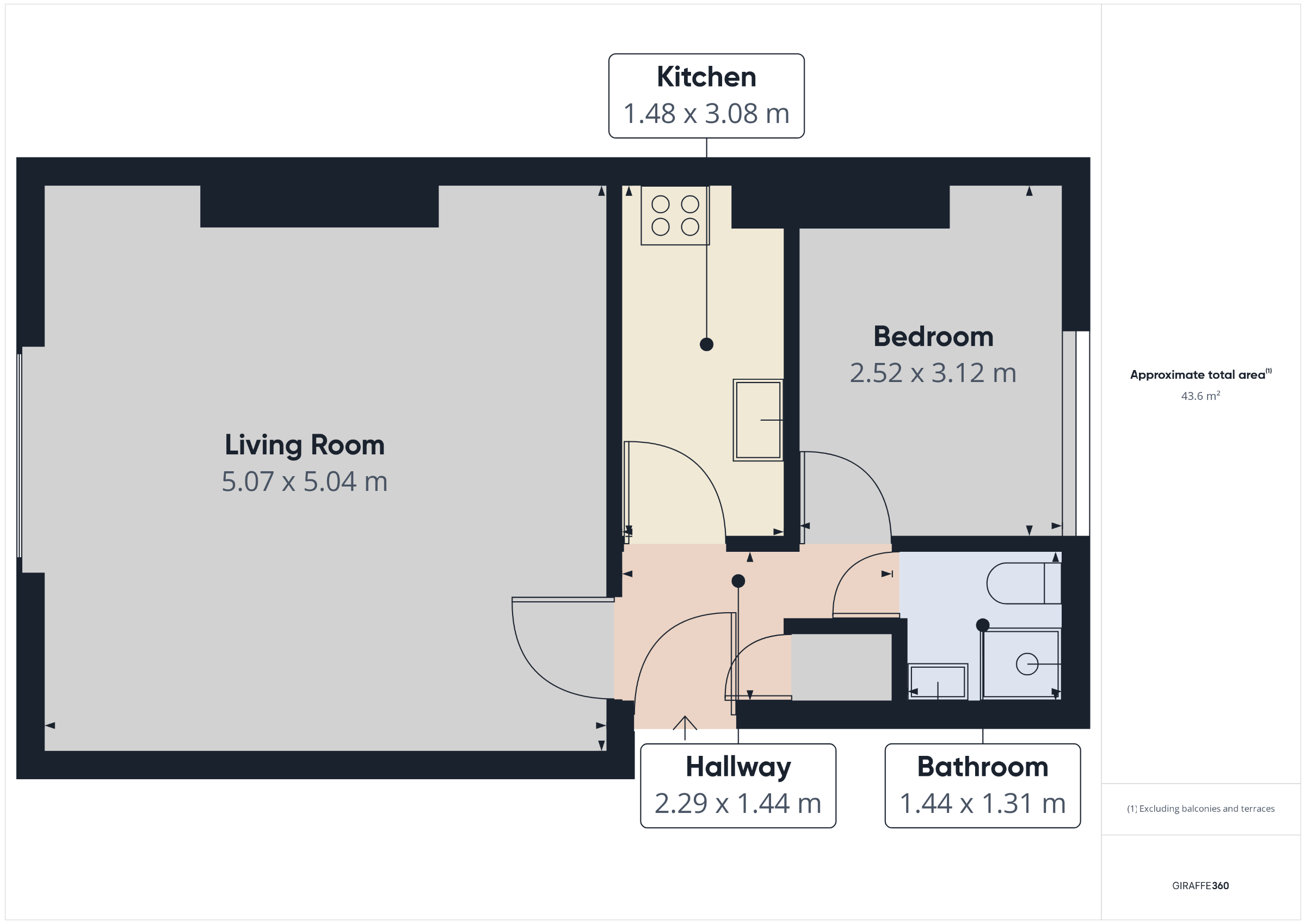 Flat 4, Cheltenham floorplan