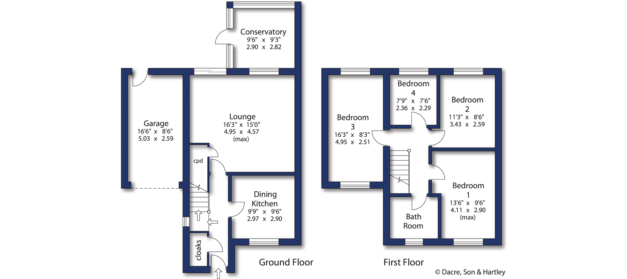 1, Whitaker Walk, Keighley floorplan