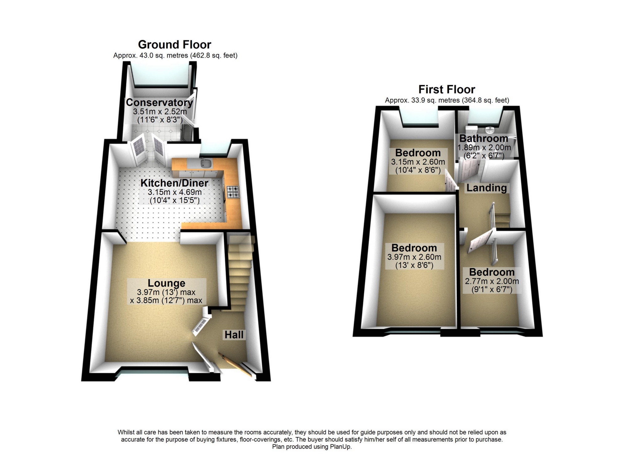 23, Chestnut Gardens, Denton floorplan