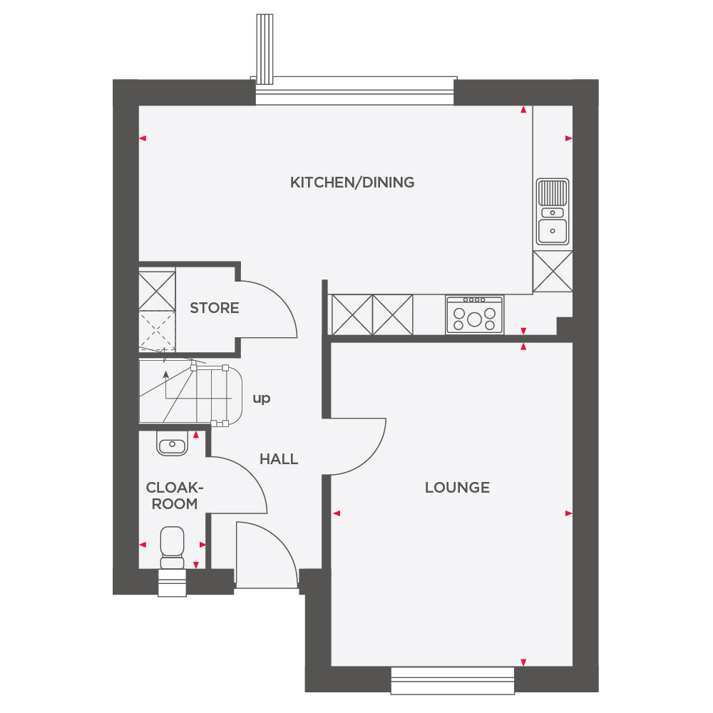 Plot 35 The Hickory,, Leighton Park Road, Westbury floorplan