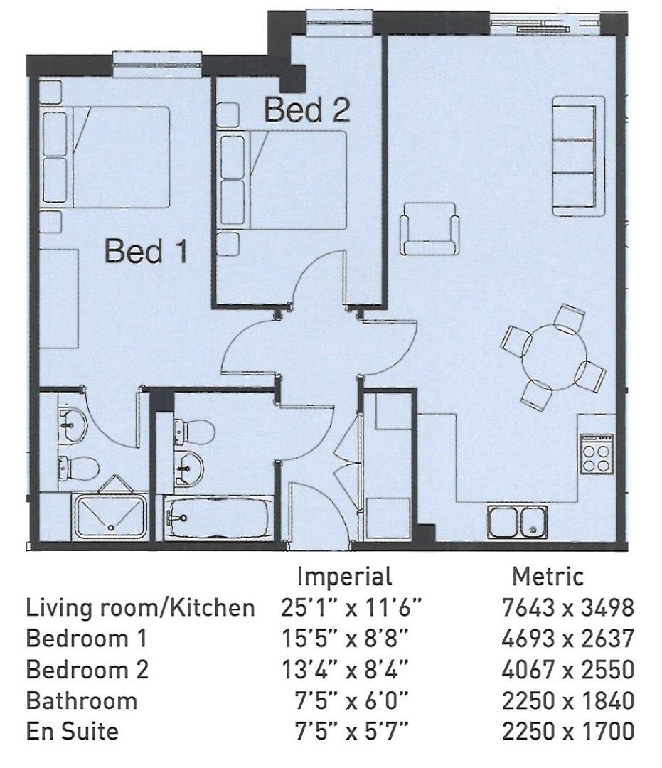14 Riverside Wharf, Riverside, Bishop's Stortford floorplan