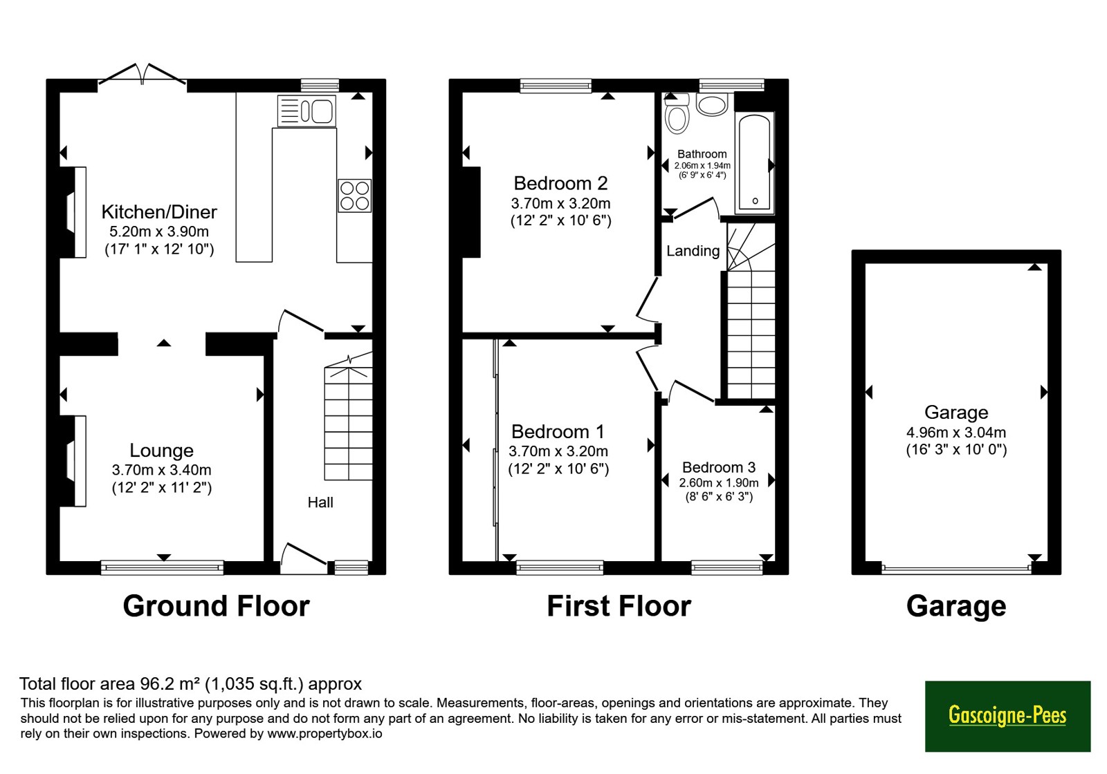 86, Horley Road, Surrey floorplan