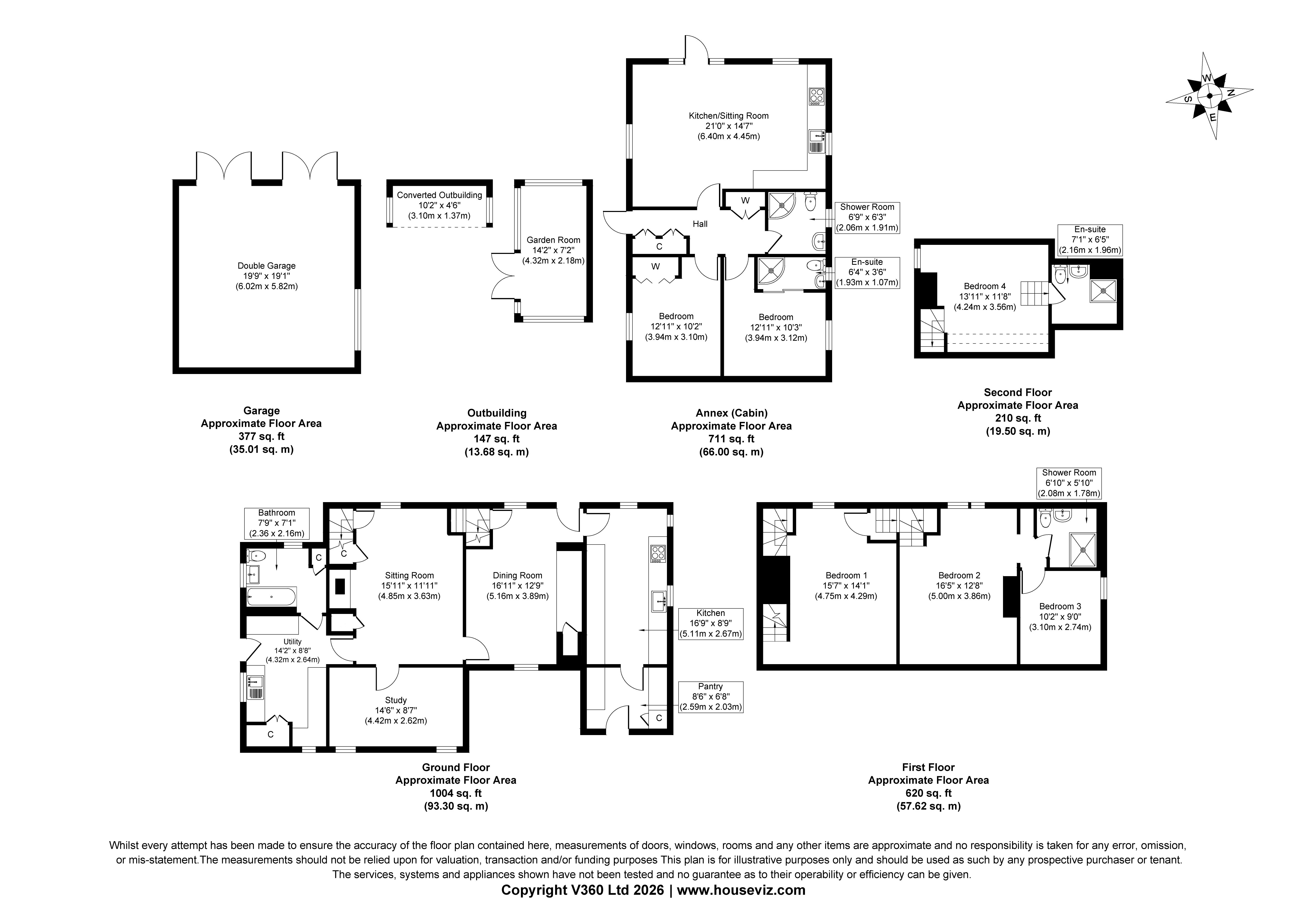 Cold Harbour, Common Road, Diss floorplan