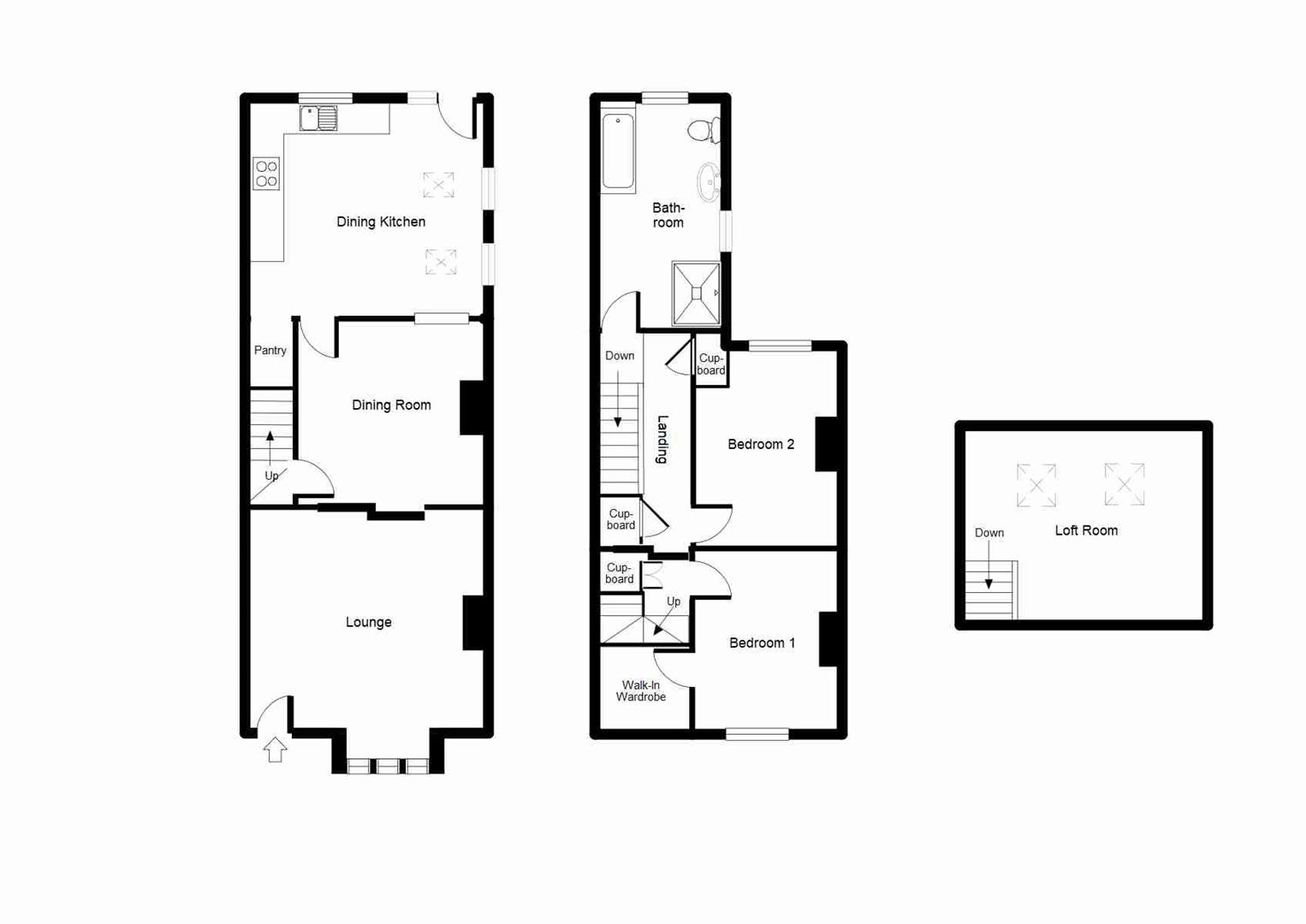 51, Little Hallam Lane, Ilkeston floorplan
