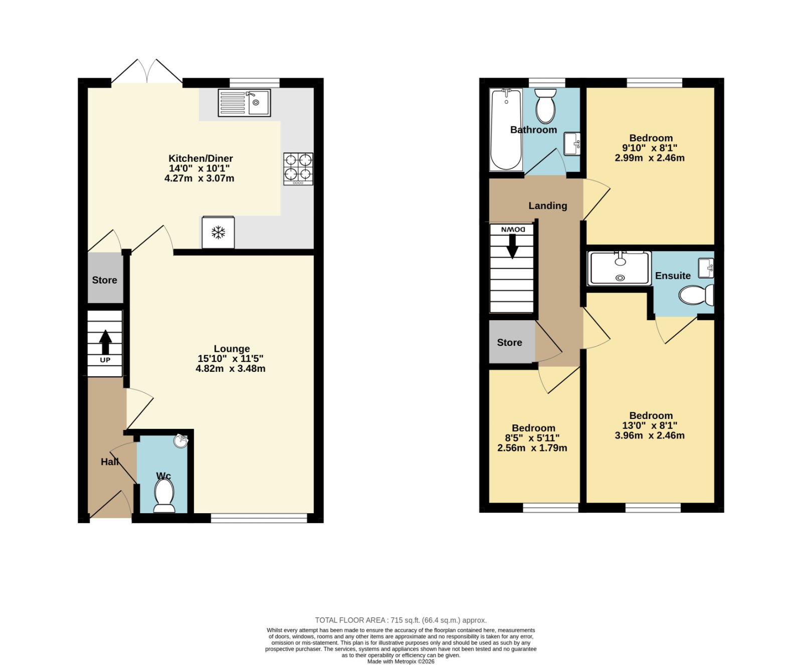 Rhondda Vale, Canterbury floorplan
