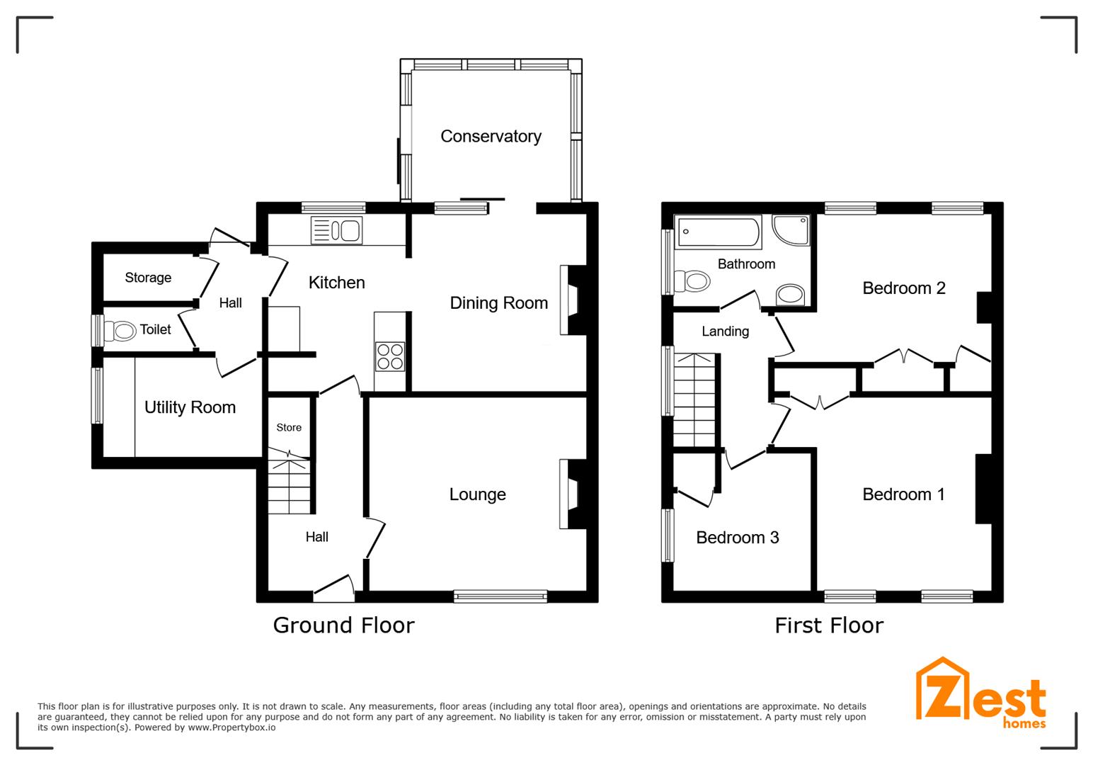 26, St. Annes Drive, Herne Bay floorplan