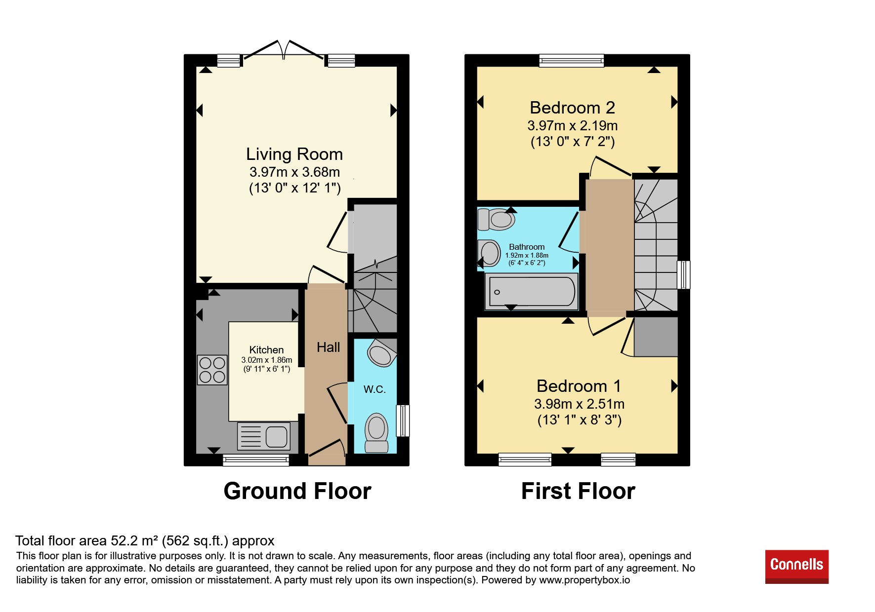 33, Orford Gardens, Stafford floorplan