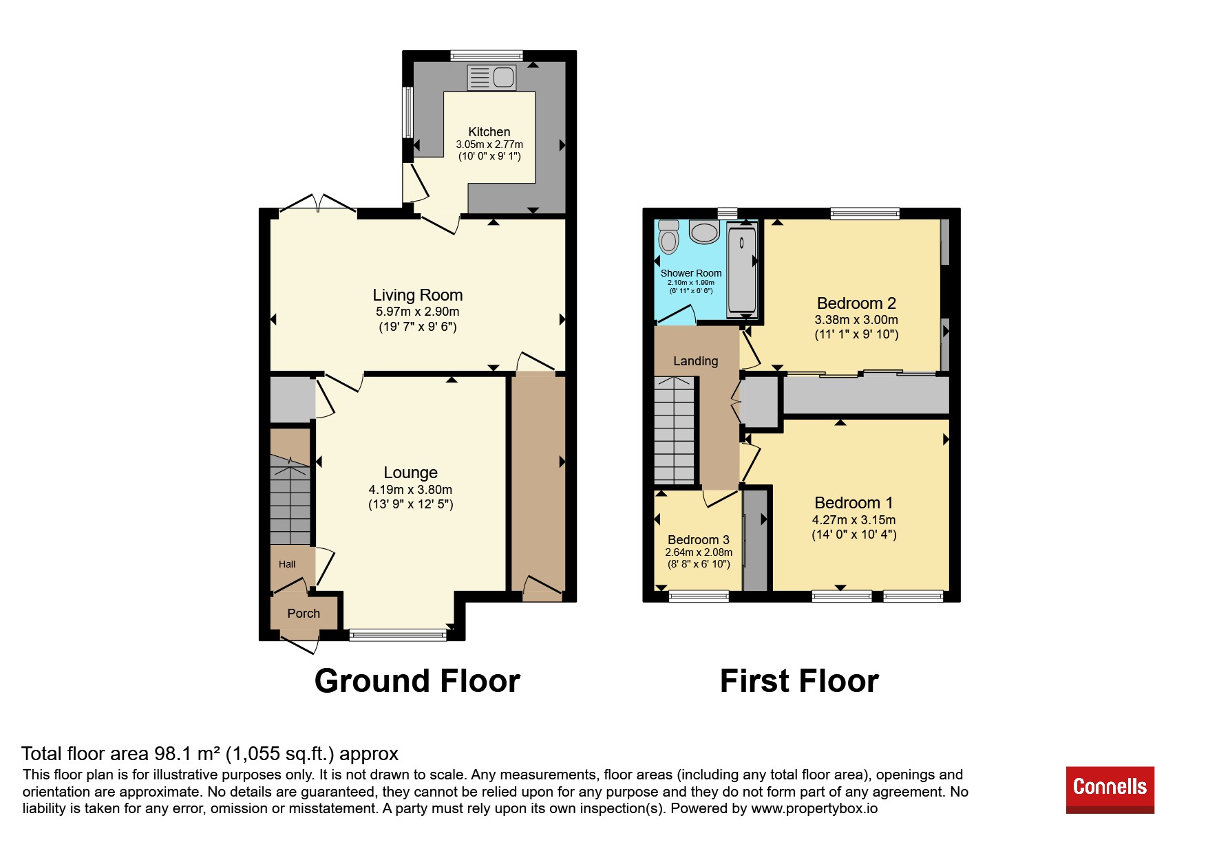 7, Bloxwich Lane, Walsall floorplan
