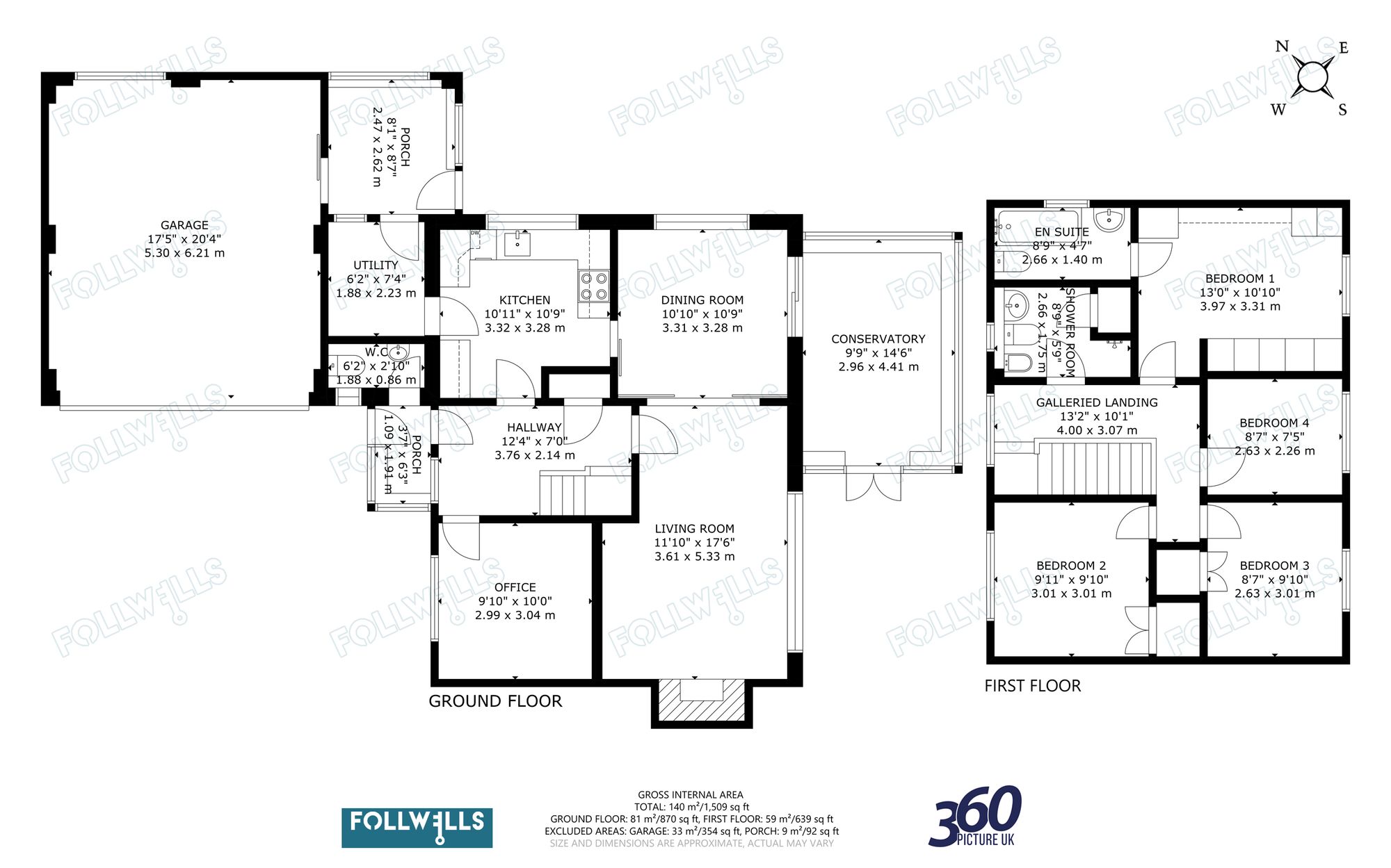 Torridons, Market Drayton floorplan