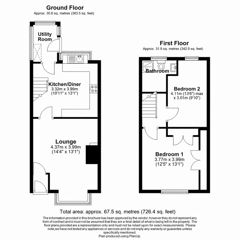 176, Arnold Street Greater Manchester, Bolton floorplan
