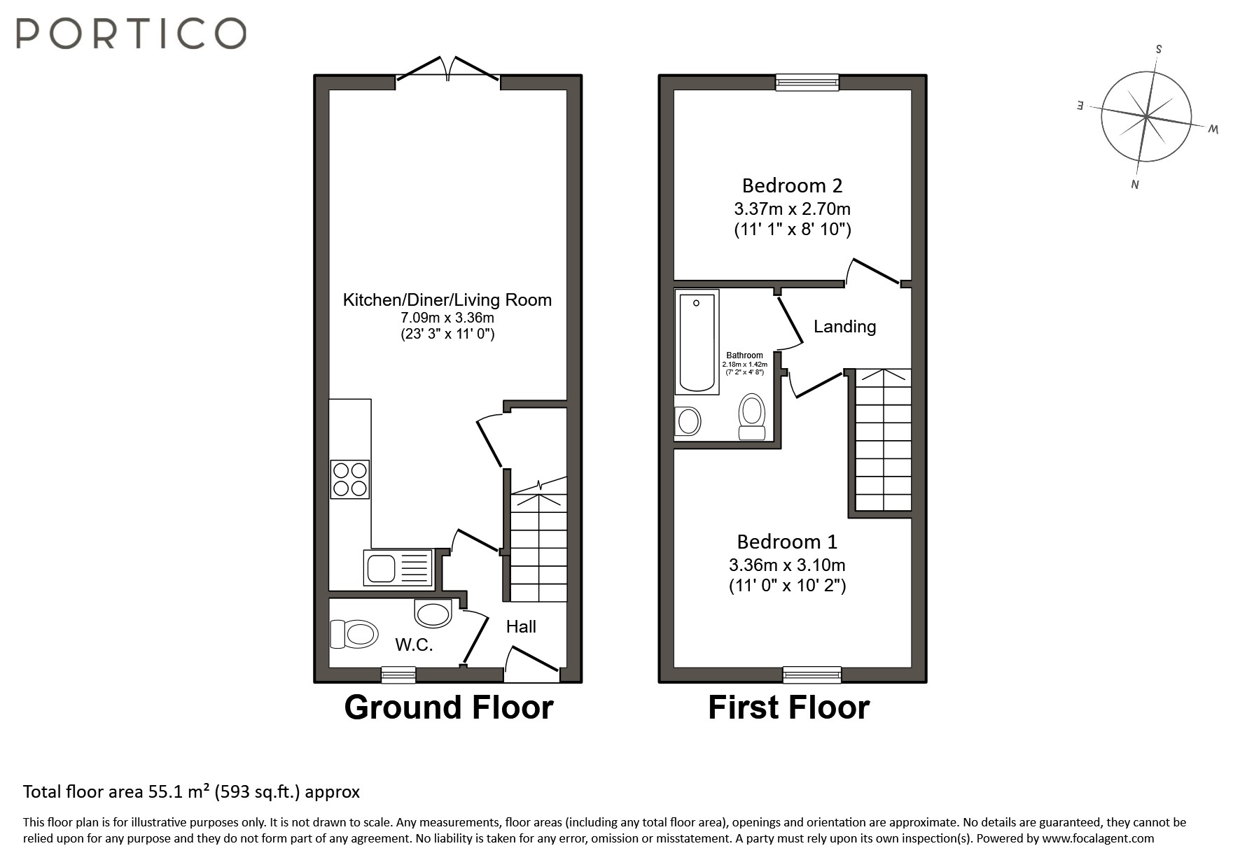 22, Oldchurch Road, Oldchurch Road floorplan