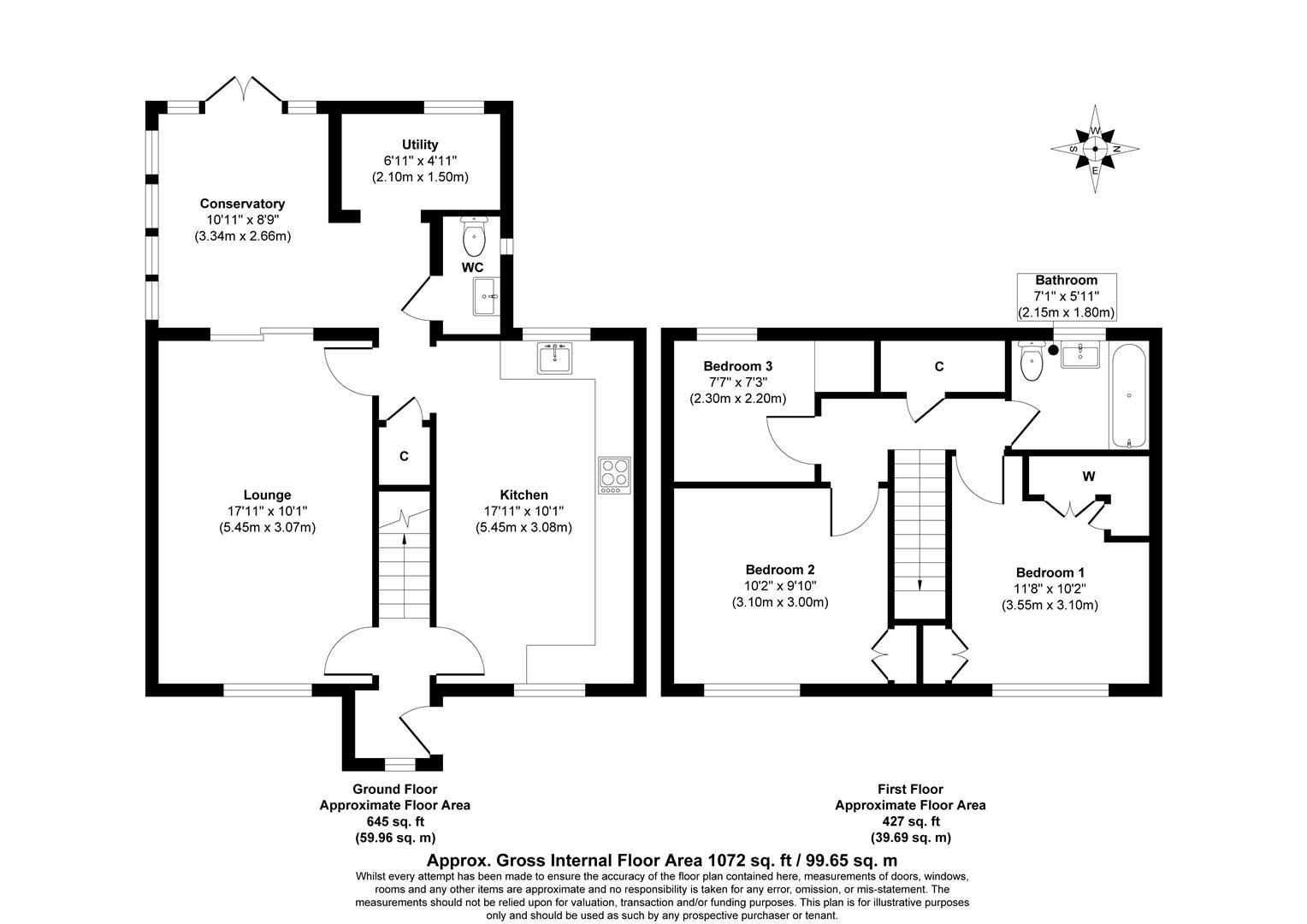 110, Gainford, Chester Le Street floorplan
