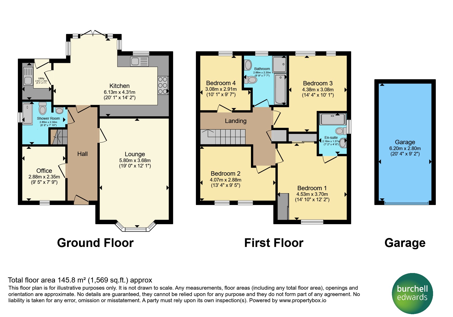 6, Gretton Close, Burton-On-Trent floorplan