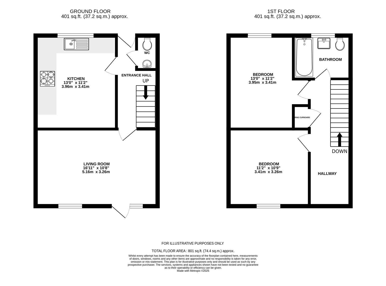 176, St. Lucia Park, Bordon floorplan