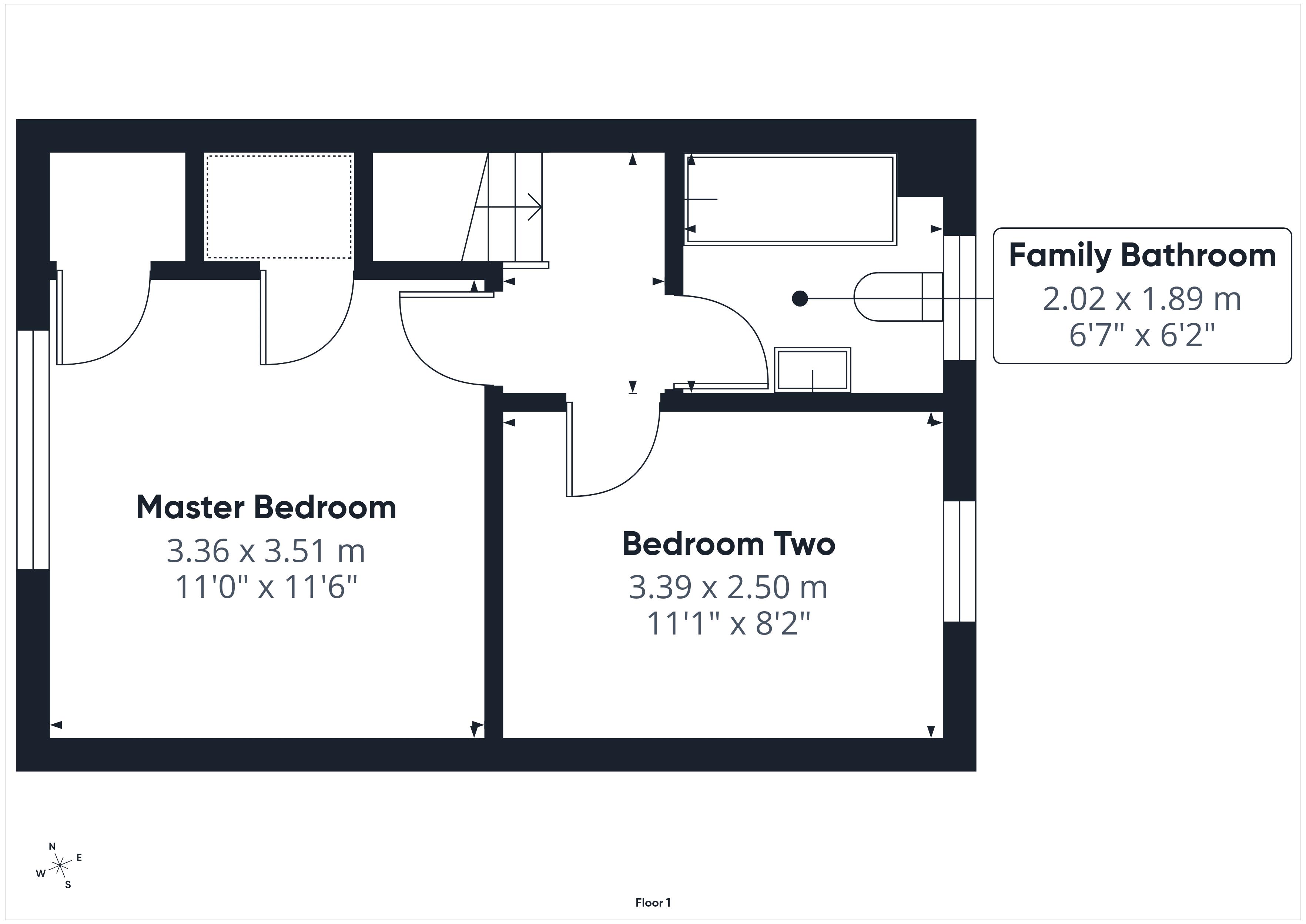 6, Herbert Harvey Lane, Stonehouse floorplan