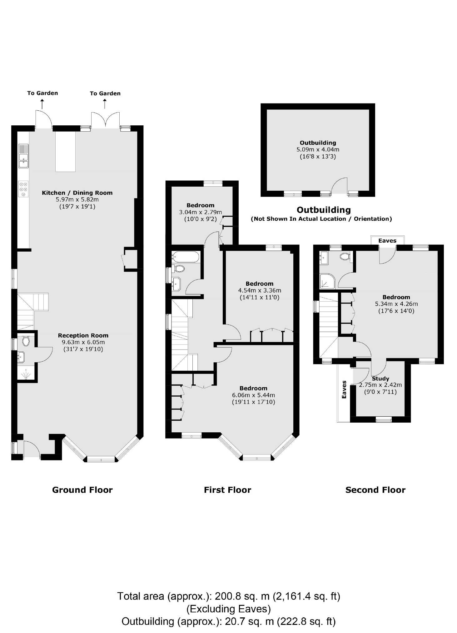4, Glendun Road, London floorplan