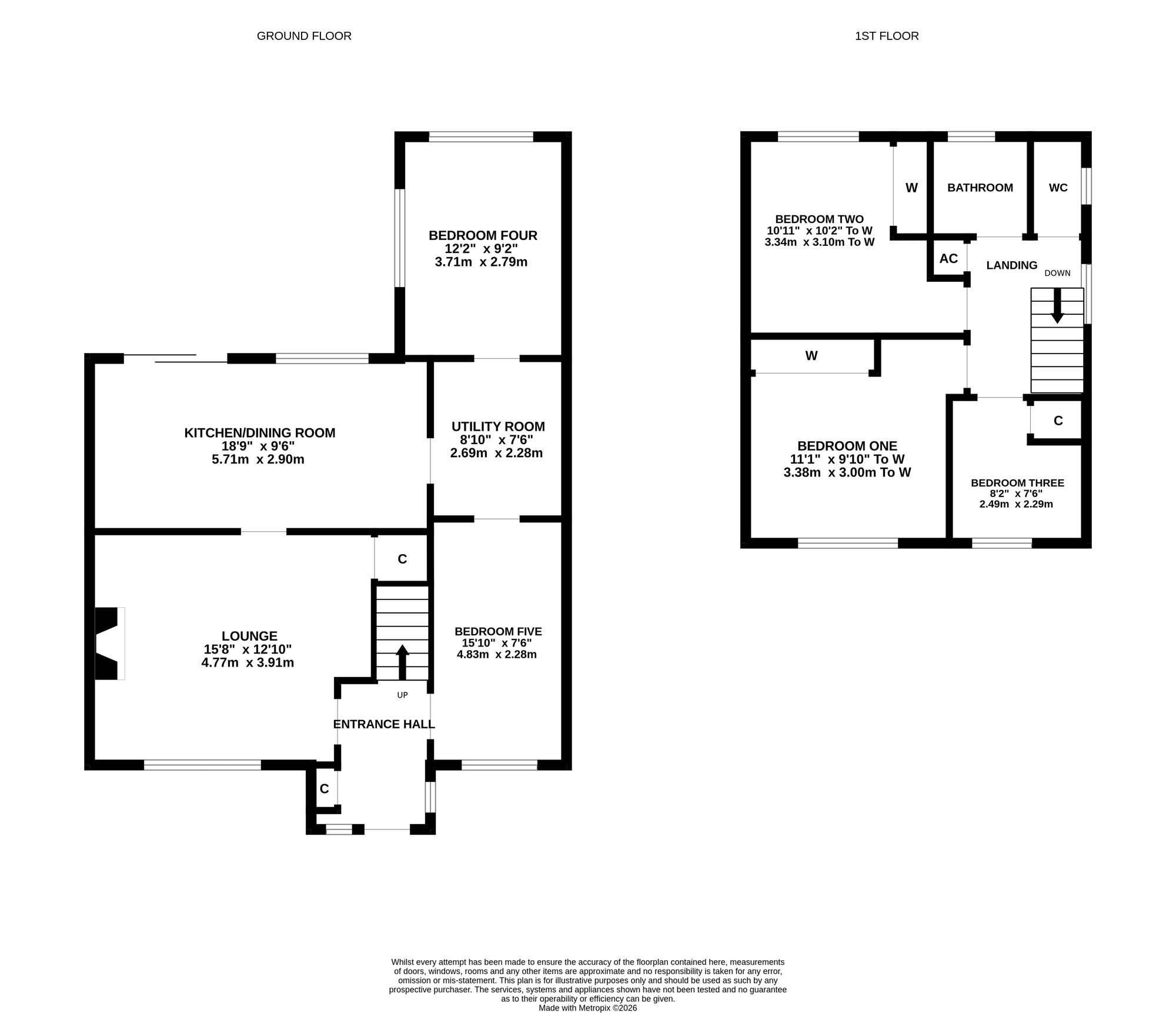 39 Windrush Way, Southampton floorplan