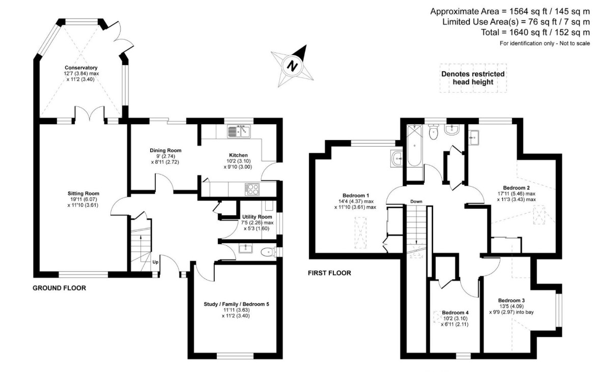 168 Old Woking Road, Woking floorplan