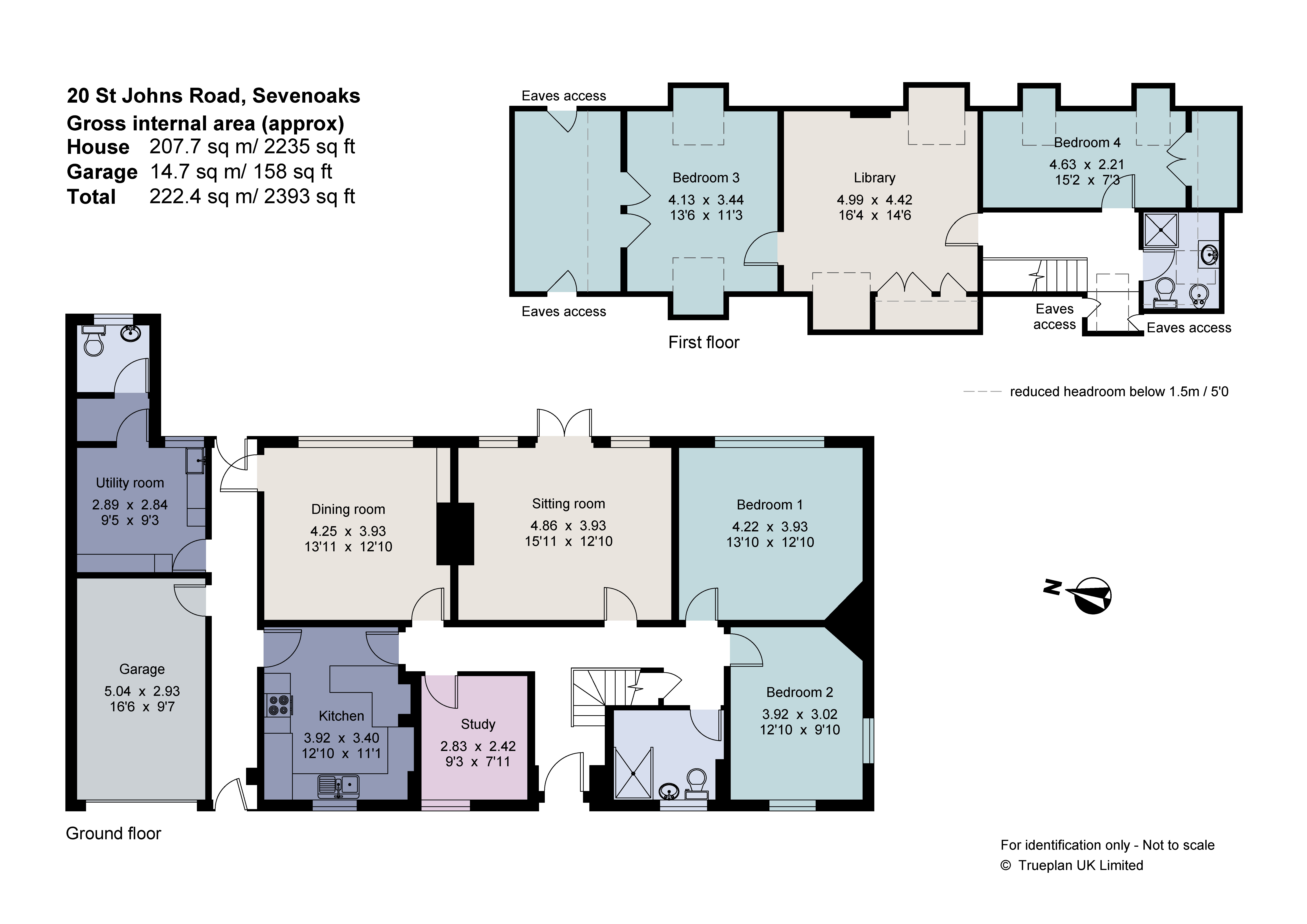 20, St. John's Road, Kent floorplan