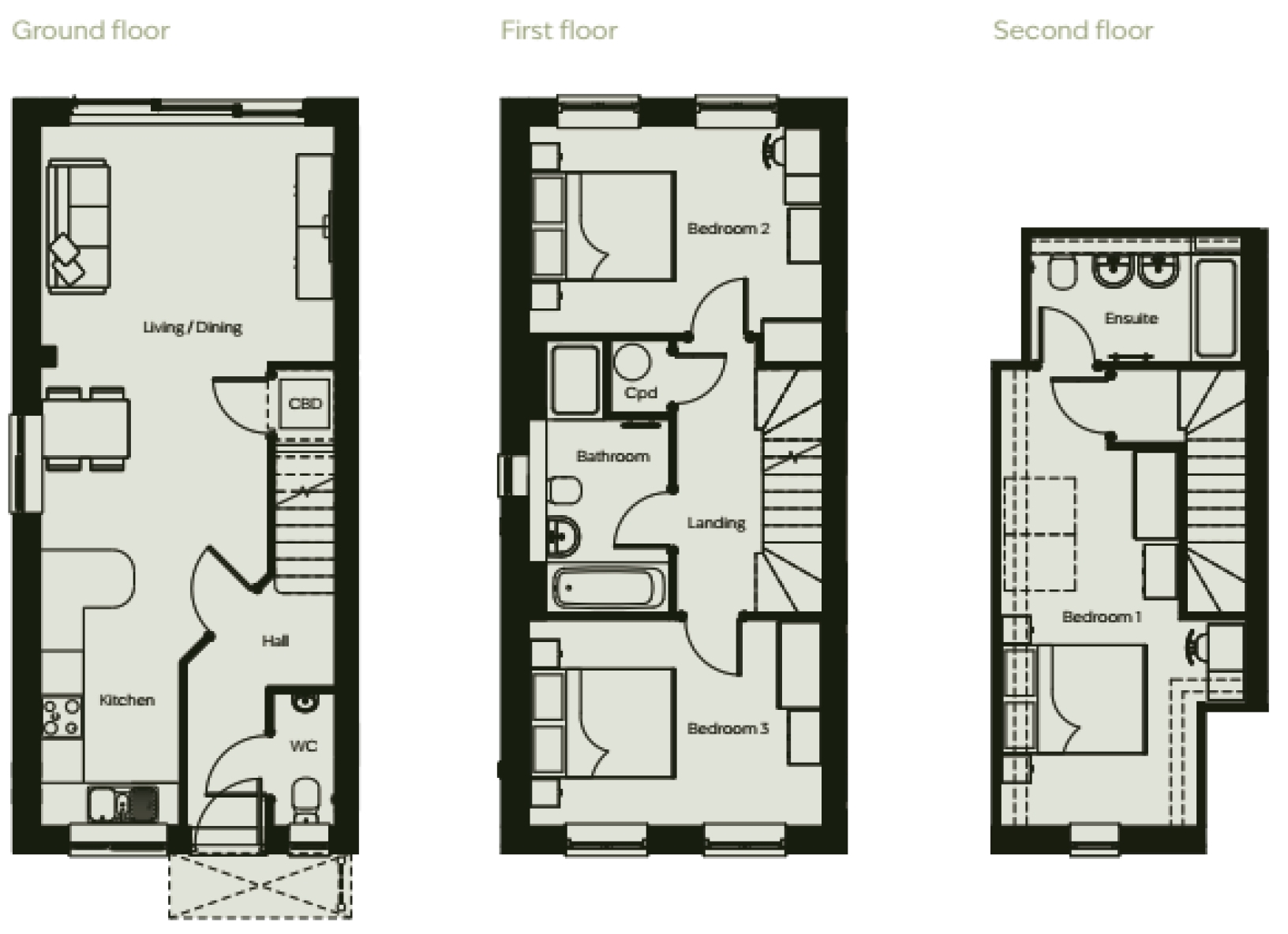 1-3 Alderwood, St Annes Road, St Albans floorplan