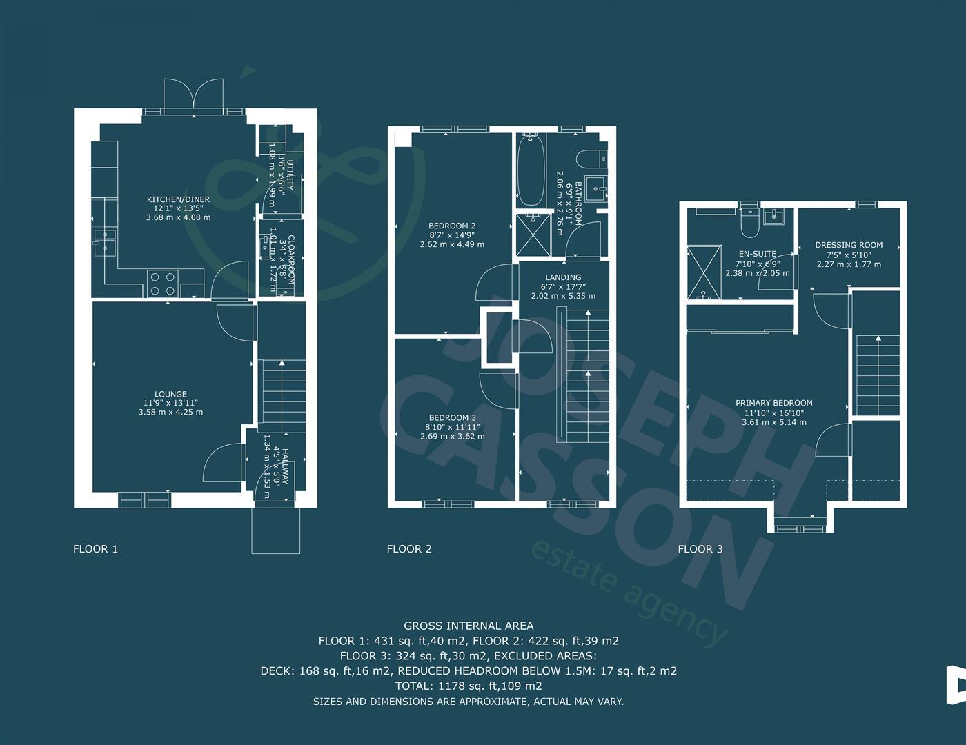 47, Campion Way, Bridgwater floorplan