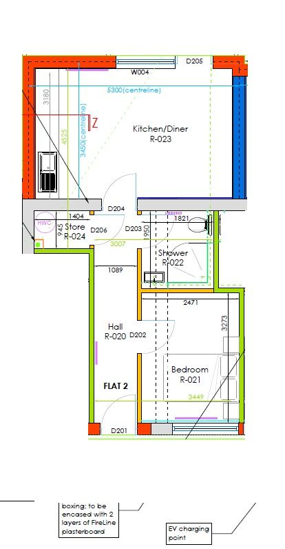 Flat 6, 1-7 St. Andrews Buildings, High Street, Hamble,, Southampton floorplan