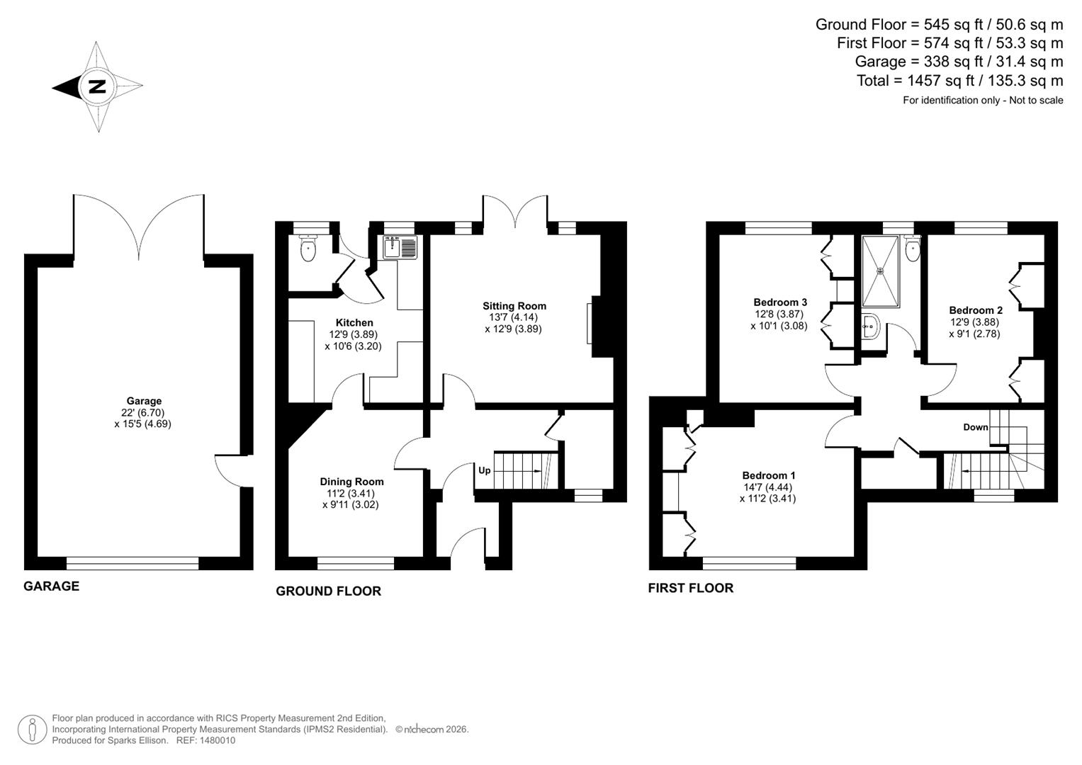 12, Darwin Road, Eastleigh floorplan