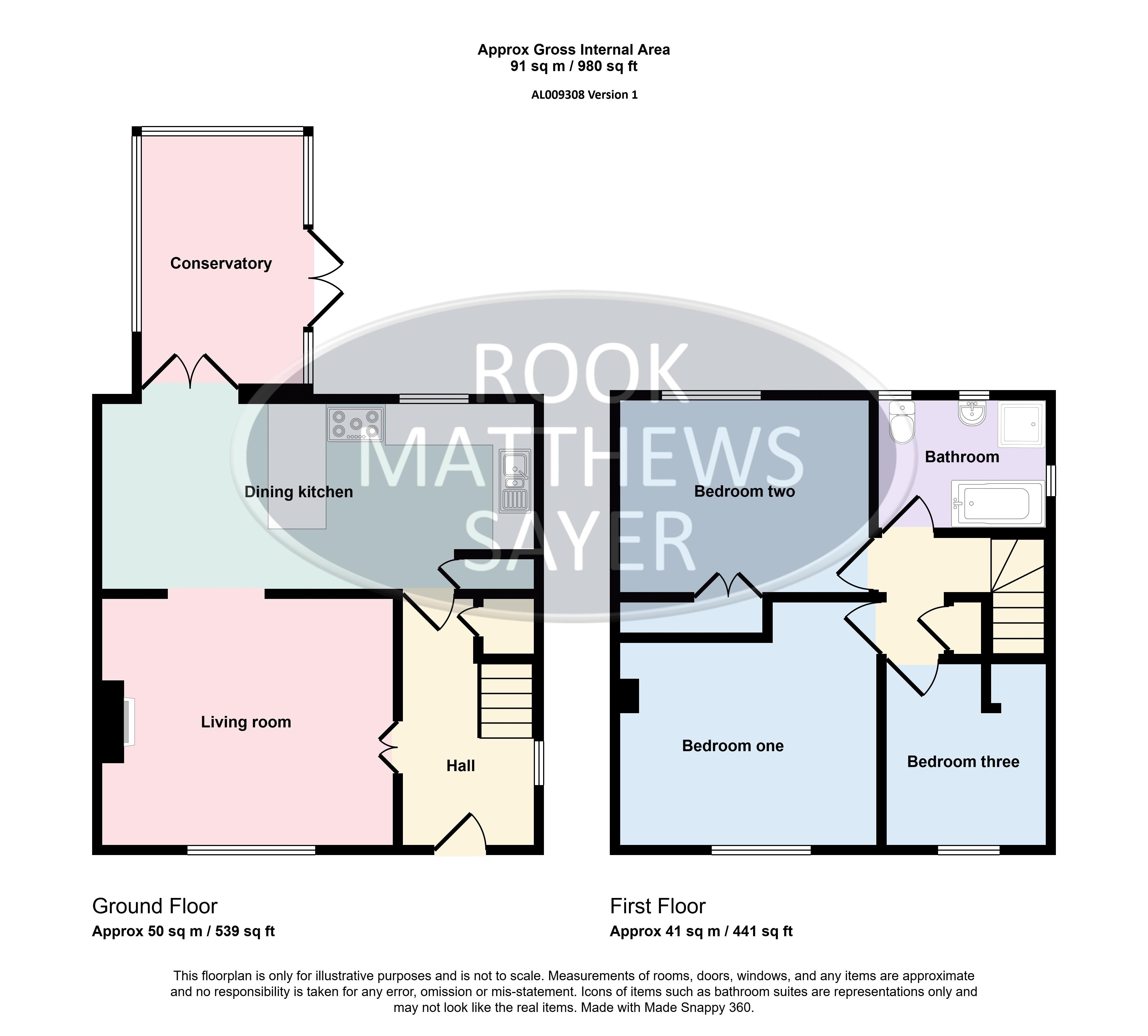 7, Lacey Street, Alnwick floorplan