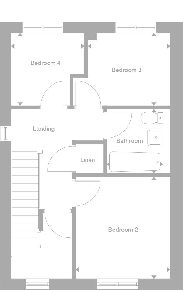 4 Bedrooms Semi-detached house for sale in 