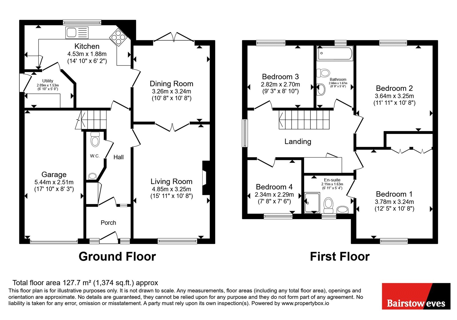 25, Fleming Road, Essex floorplan