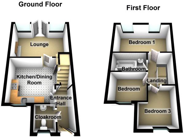 Merchants Court, Crewe floorplan