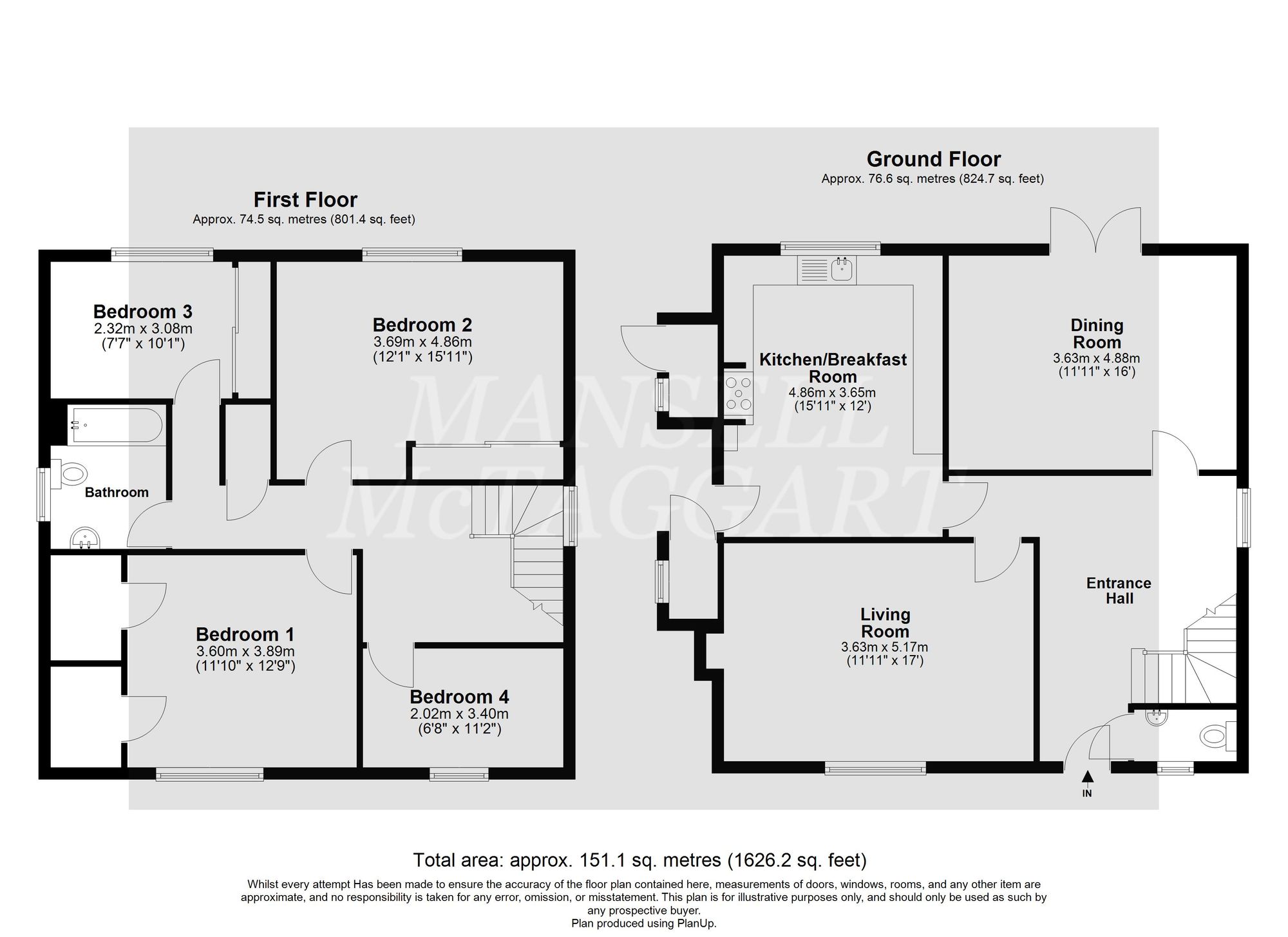 106 Three Bridges Road, Crawley floorplan