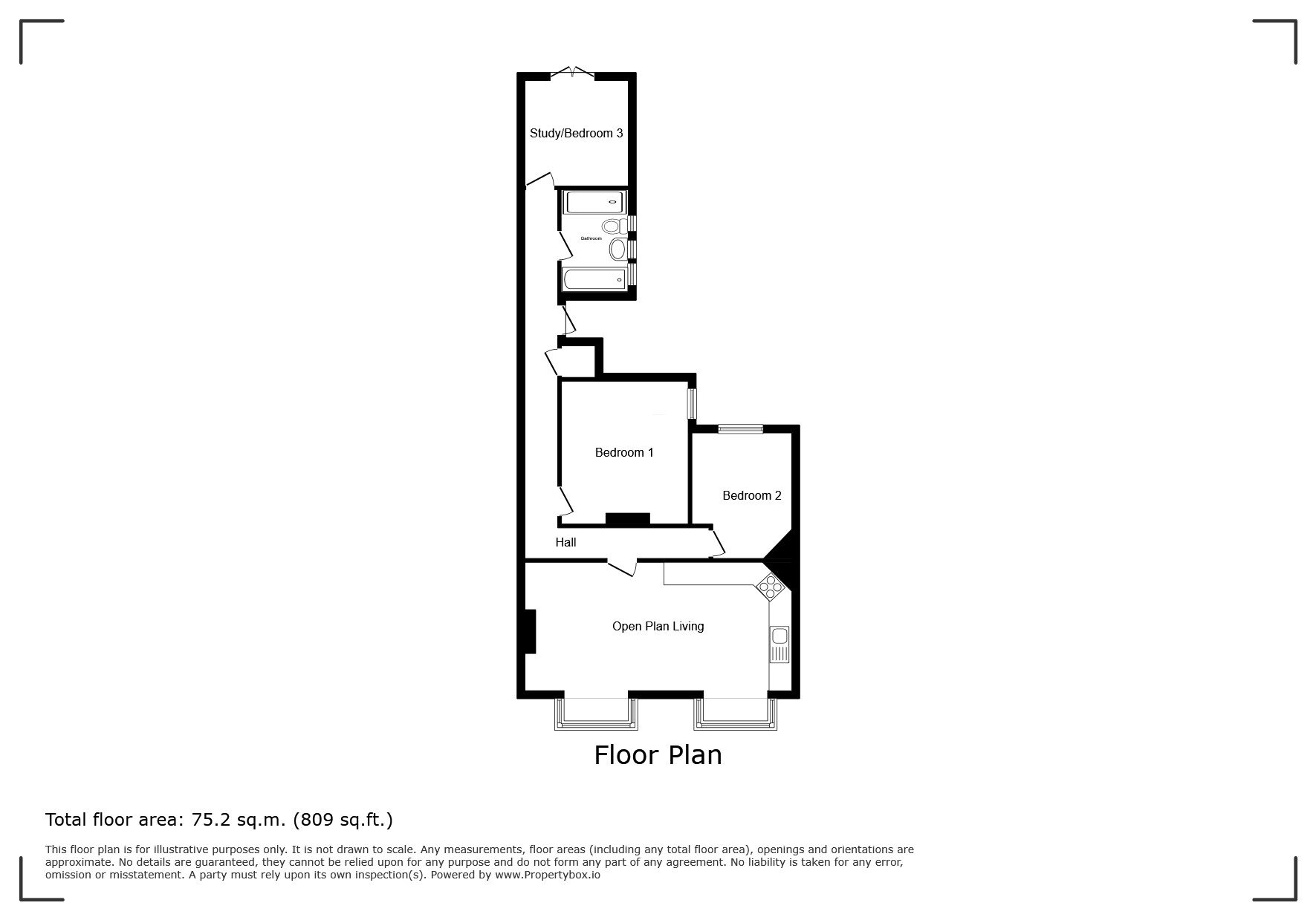 1 Wintonia,, The Broadway, Isle of Wight floorplan