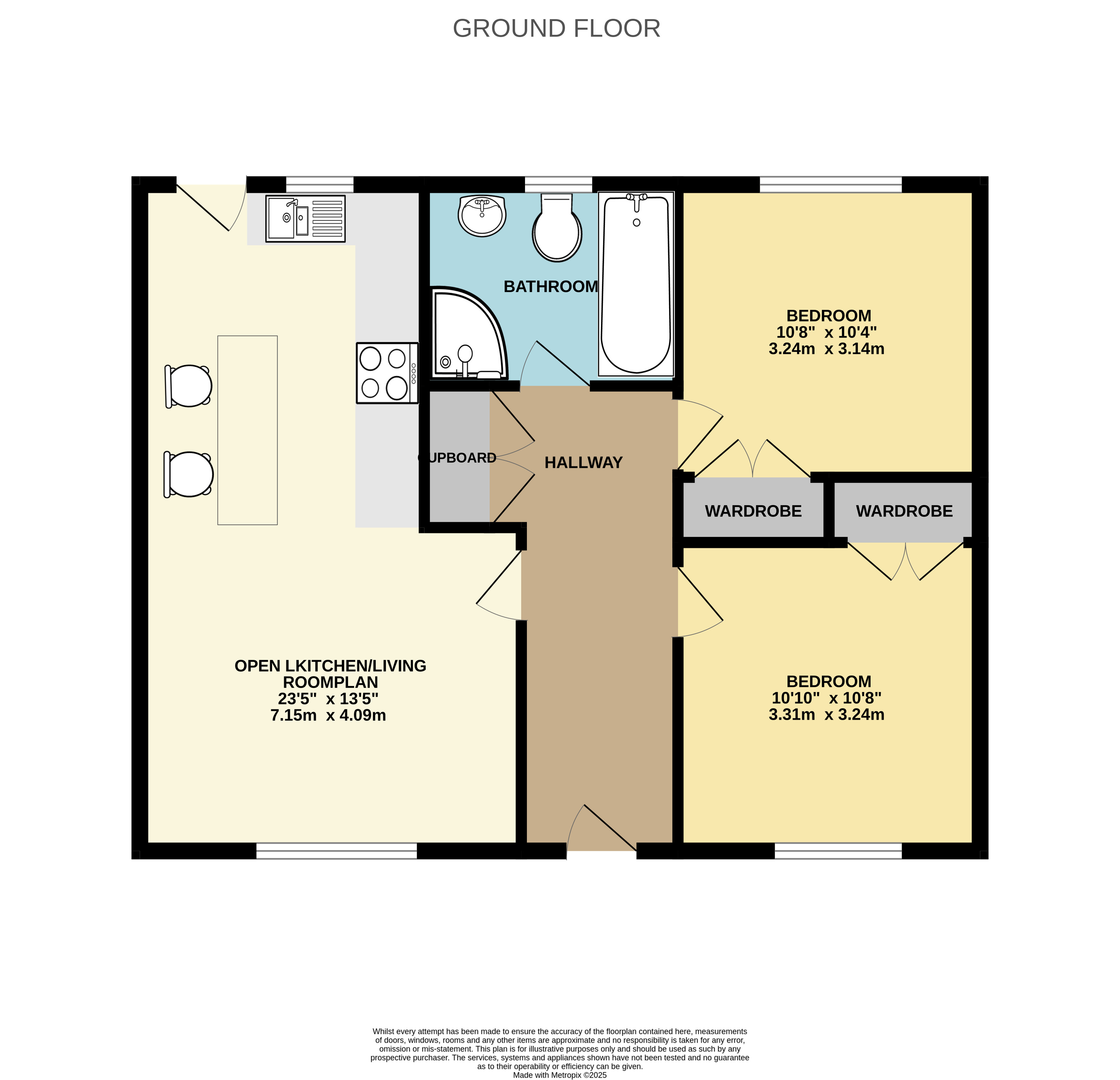 19, Craig Close, Crowhurst floorplan