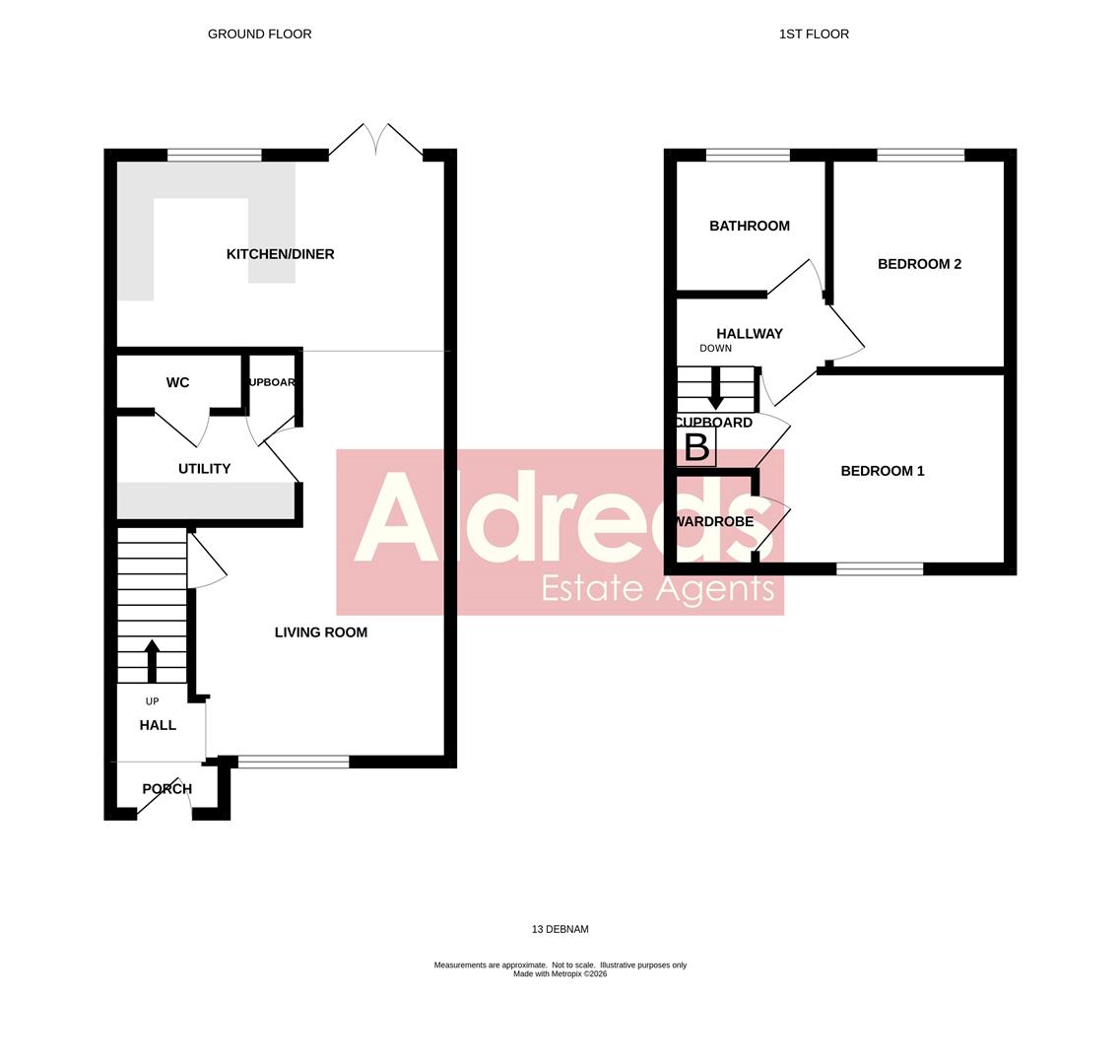 Debnam Close, Belton floorplan