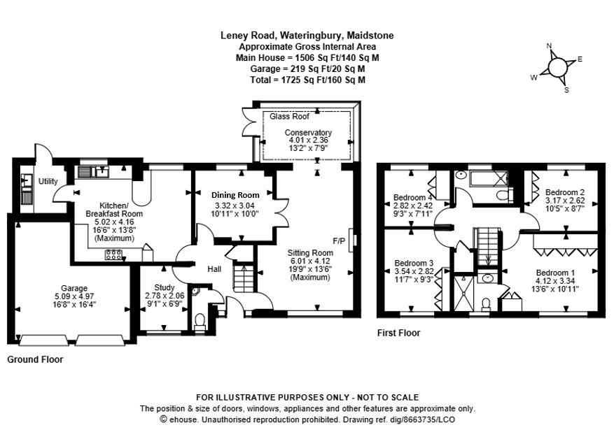 1, Leney Road, Maidstone floorplan
