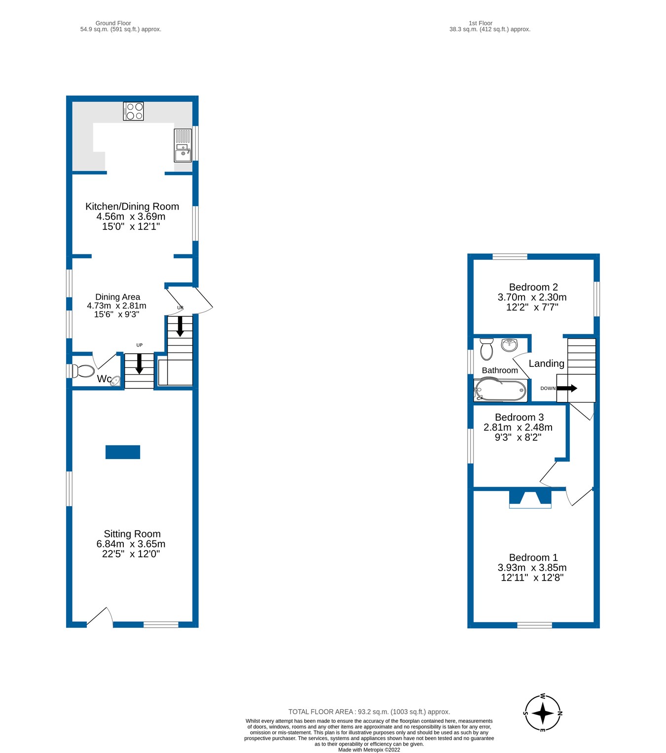 Stoneham Street, Coggeshall CO6, 3 bedroom detached house for sale